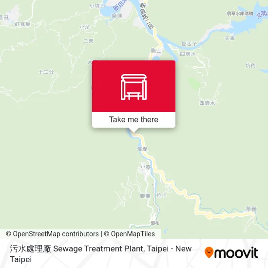 污水處理廠 Sewage Treatment Plant map