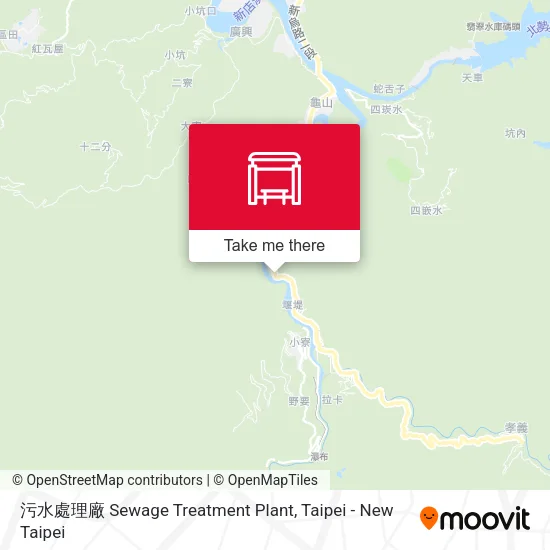 污水處理廠 Sewage Treatment Plant map