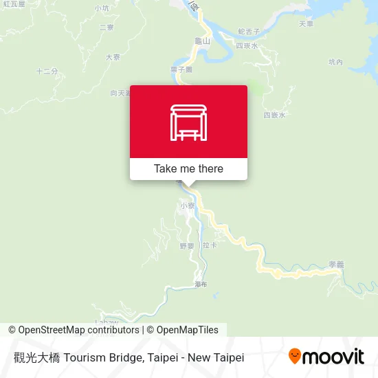 觀光大橋 Tourism Bridge map