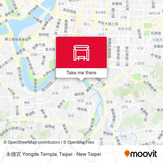 永德宮 Yongde Temple map