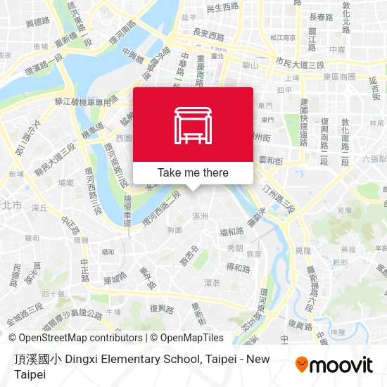 頂溪國小 Dingxi Elementary School地圖