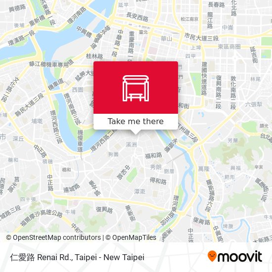 仁愛路 Renai Rd.地圖