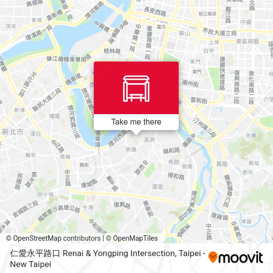 仁愛永平路口 Renai & Yongping Intersection地圖