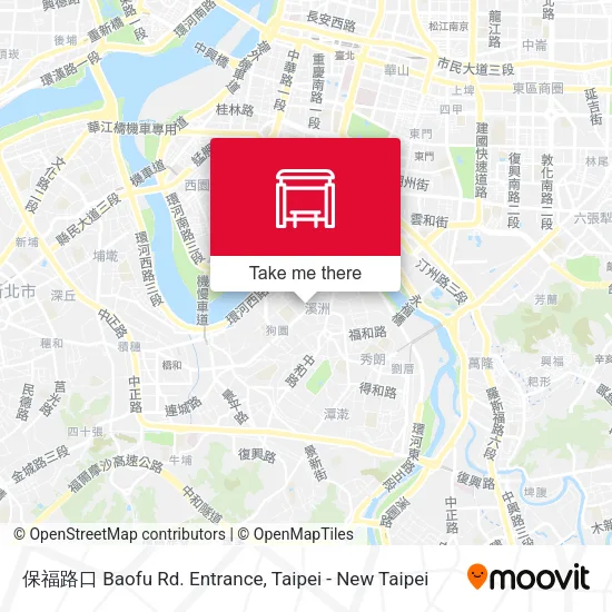 保福路口 Baofu Rd. Entrance map