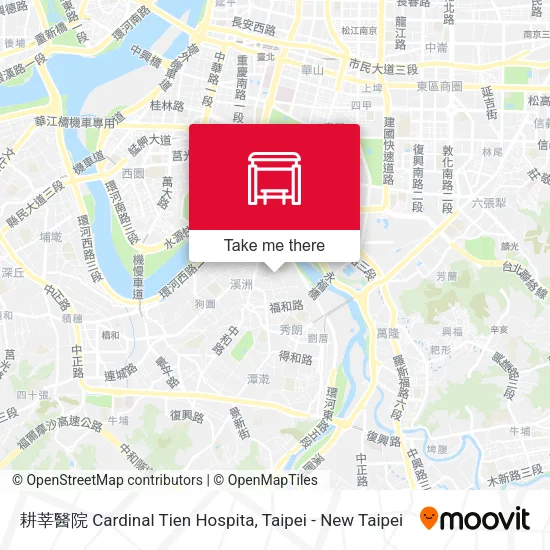 耕莘醫院 Cardinal Tien Hospita map