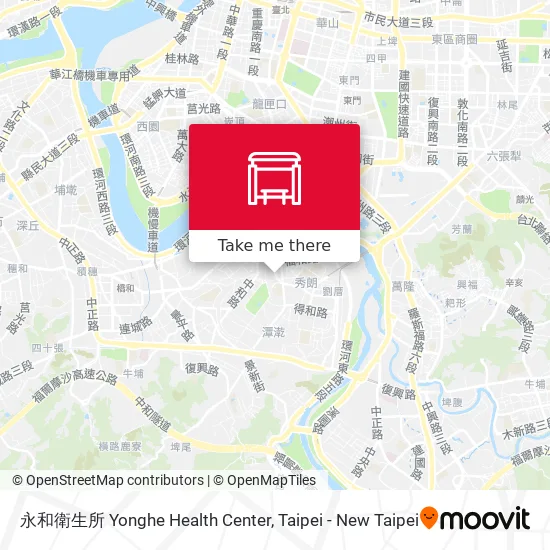 永和衛生所 Yonghe Health Center地圖