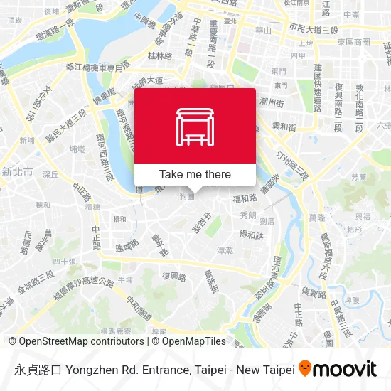 永貞路口 Yongzhen Rd. Entrance map