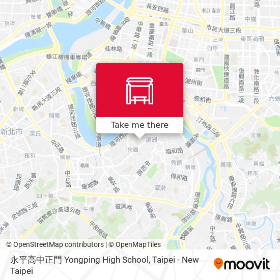 永平高中正門 Yongping High School map