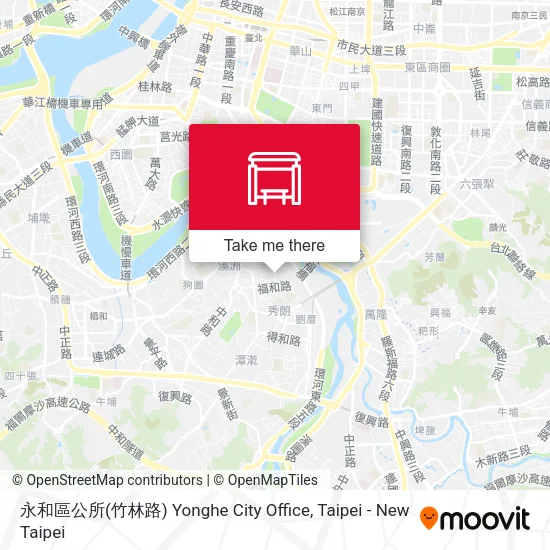 永和區公所(竹林路) Yonghe City Office地圖