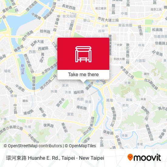 環河東路 Huanhe E. Rd. map