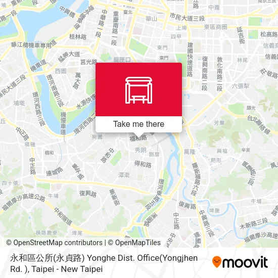 永和區公所(永貞路) Yonghe Dist. Office(Yongjhen Rd. )地圖