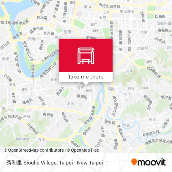 秀和里 Siouhe Village map