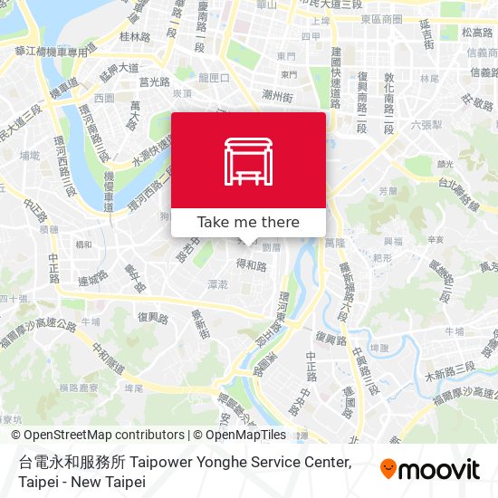台電永和服務所 Taipower Yonghe Service Center地圖