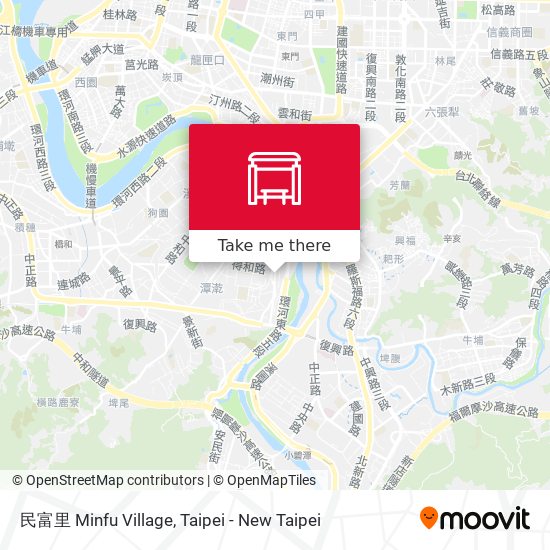民富里 Minfu Village地圖