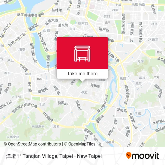 潭墘里 Tanqian Village map