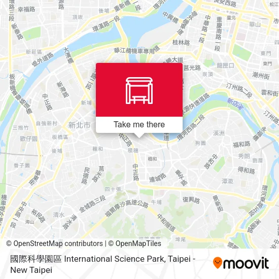 國際科學園區 International Science Park map