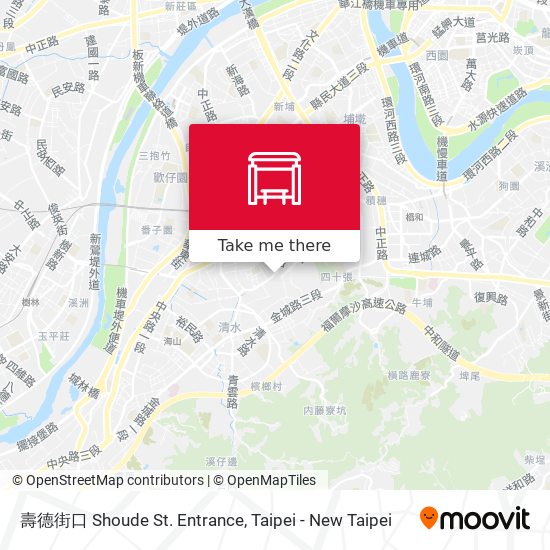 壽德街口 Shoude St. Entrance map