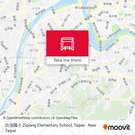自強國小 Ziqiang Elementary School地圖