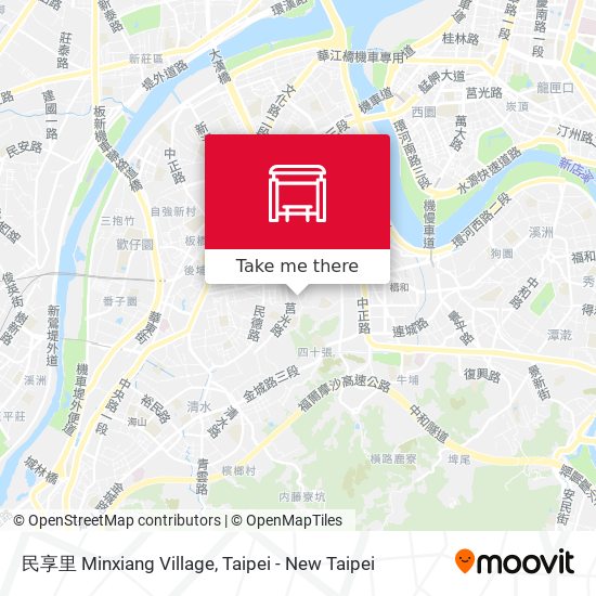 民享里 Minxiang Village map