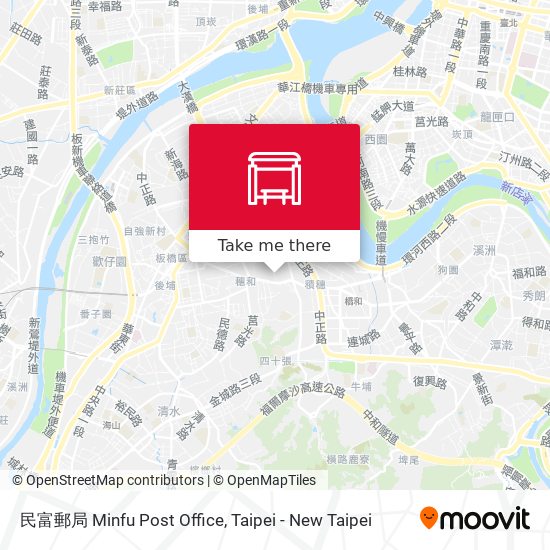 民富郵局 Minfu Post Office地圖