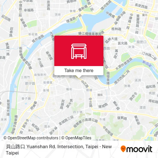員山路口 Yuanshan Rd. Intersection地圖