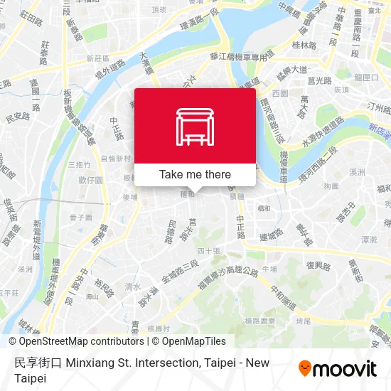 民享街口 Minxiang St. Intersection地圖