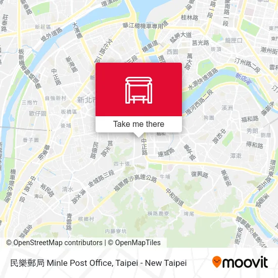 民樂郵局 Minle Post Office map
