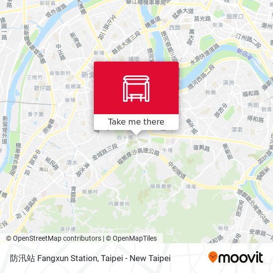 防汛站 Fangxun Station地圖