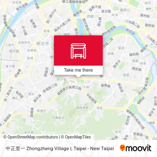 中正里一 Zhongzheng Village I map
