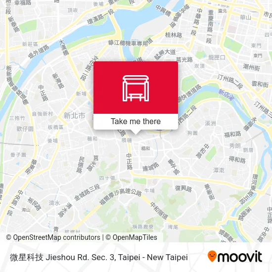 微星科技 Jieshou Rd. Sec. 3 map