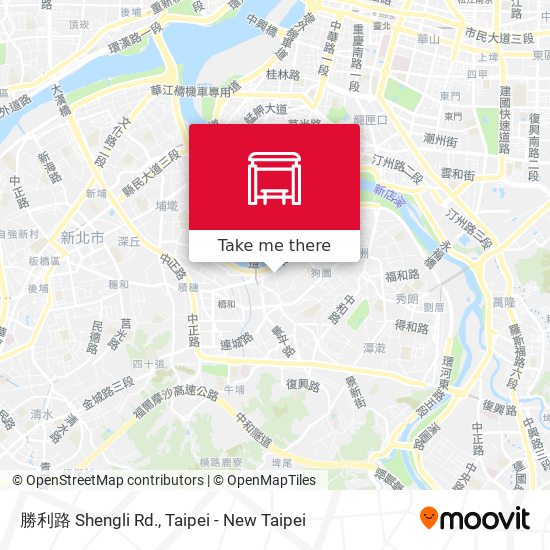 勝利路 Shengli Rd. map