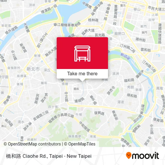 橋和路 Ciaohe Rd. map
