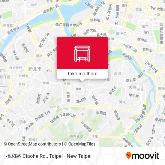 橋和路 Ciaohe Rd. map