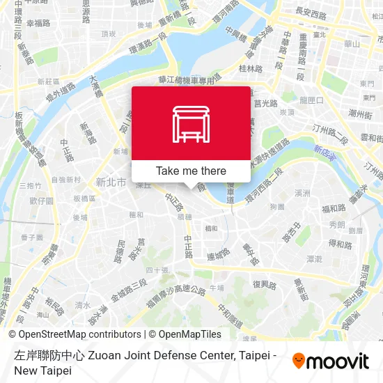 左岸聯防中心 Zuoan Joint Defense Center地圖