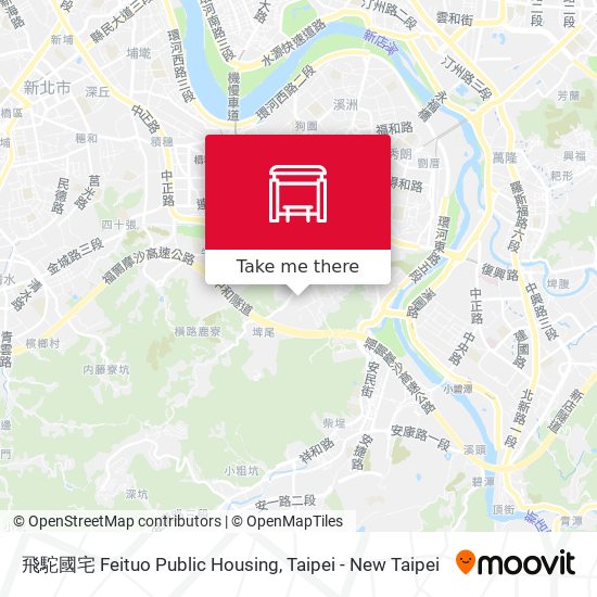 飛駝國宅 Feituo Public Housing map