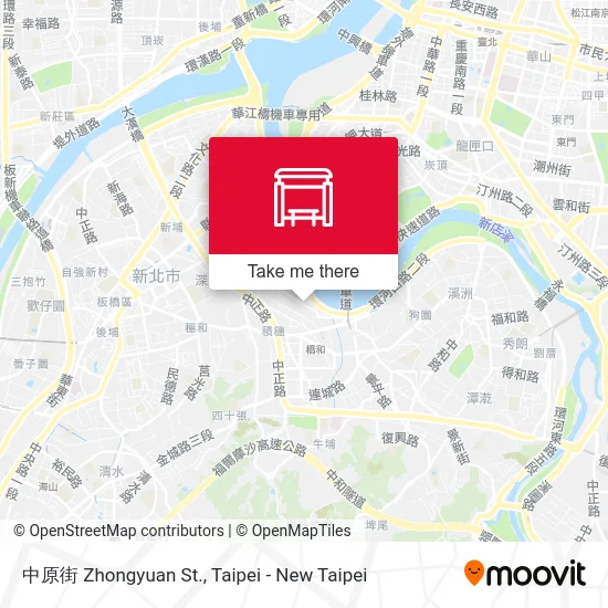 中原街 Zhongyuan St. map