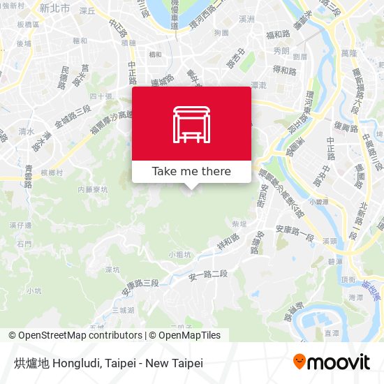 烘爐地 Hongludi map