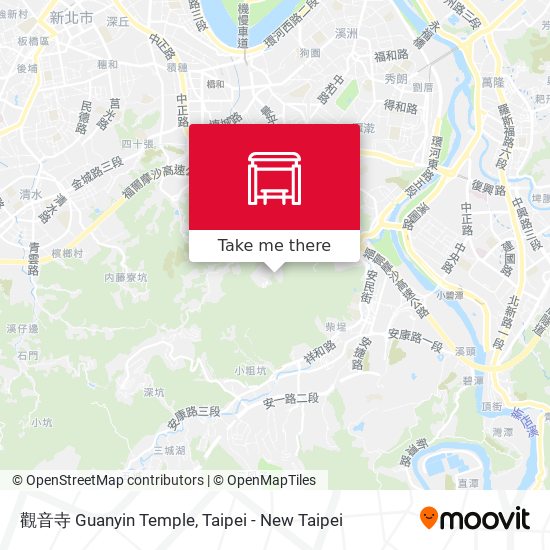 觀音寺 Guanyin Temple map