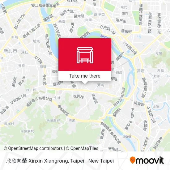欣欣向榮 Xinxin Xiangrong map