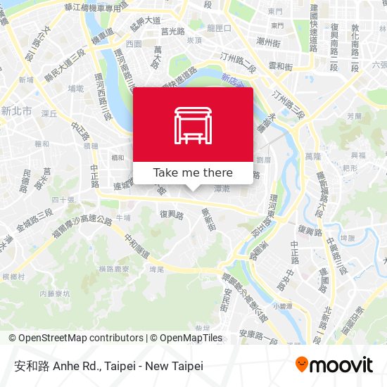 安和路 Anhe Rd. map