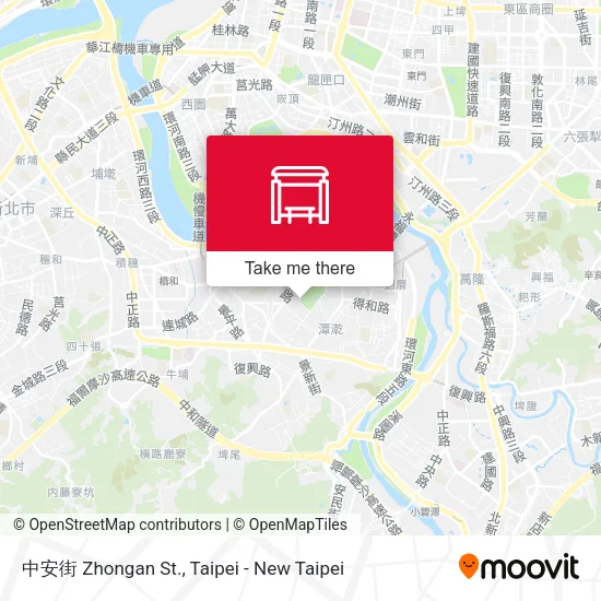 中安街 Zhongan St. map