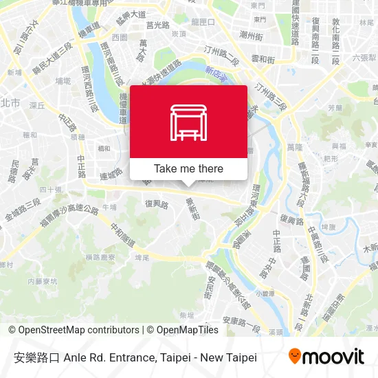 安樂路口 Anle Rd. Entrance地圖