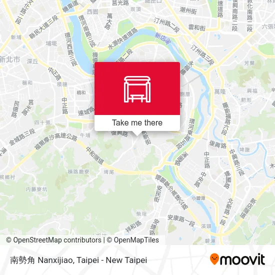 南勢角 Nanxijiao map