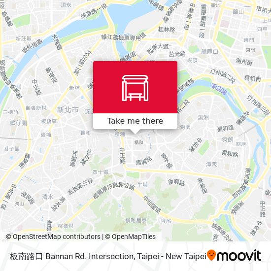 板南路口 Bannan Rd. Intersection map