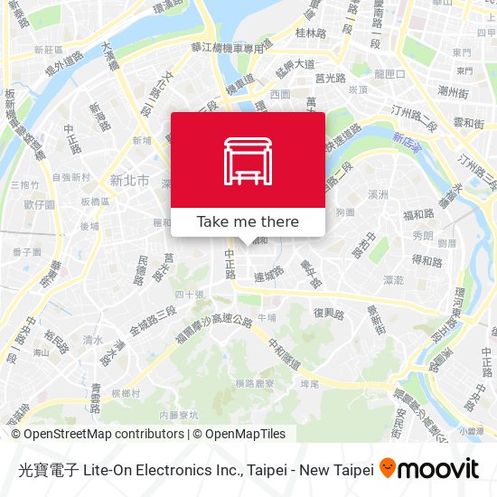 光寶電子 Lite-On Electronics Inc. map