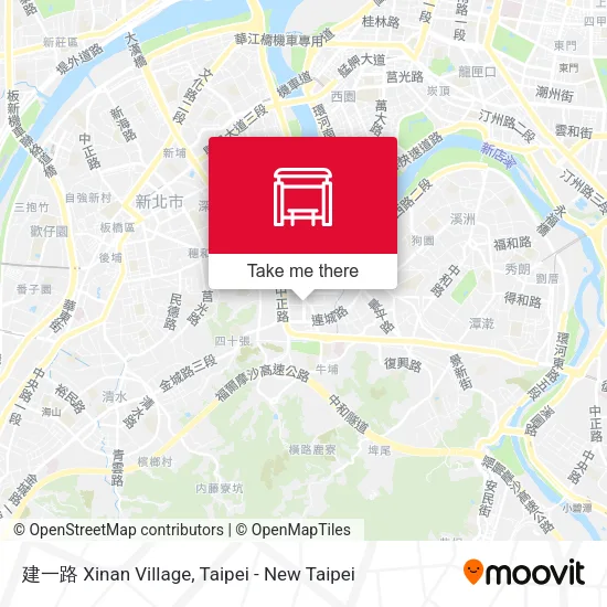 建一路 Xinan Village map