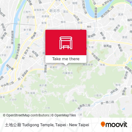 土地公廟 Tudigong Temple map