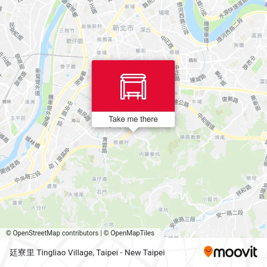 廷寮里 Tingliao Village map