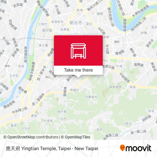 應天府 Yingtian Temple map
