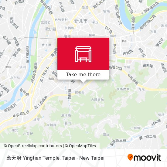應天府 Yingtian Temple map